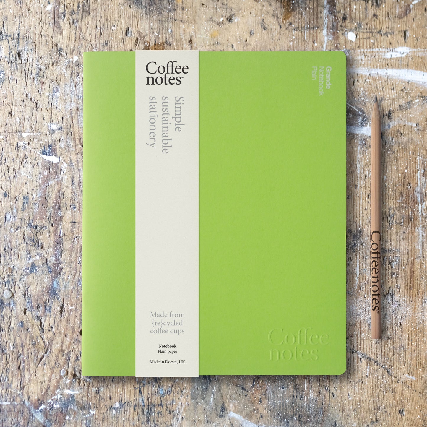 Lime Green Notebook (Plain)
