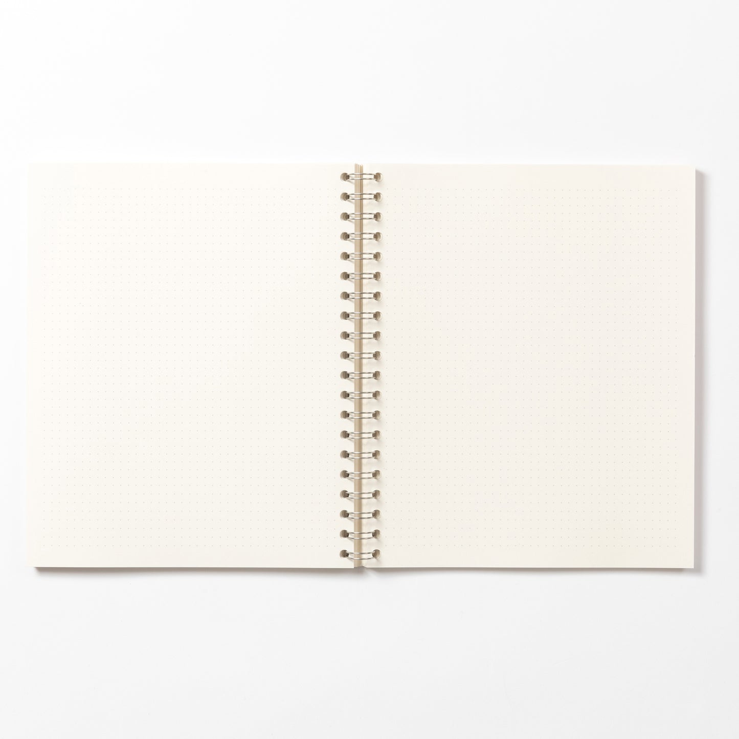 Creme Wirebound Notebook (Dotted)