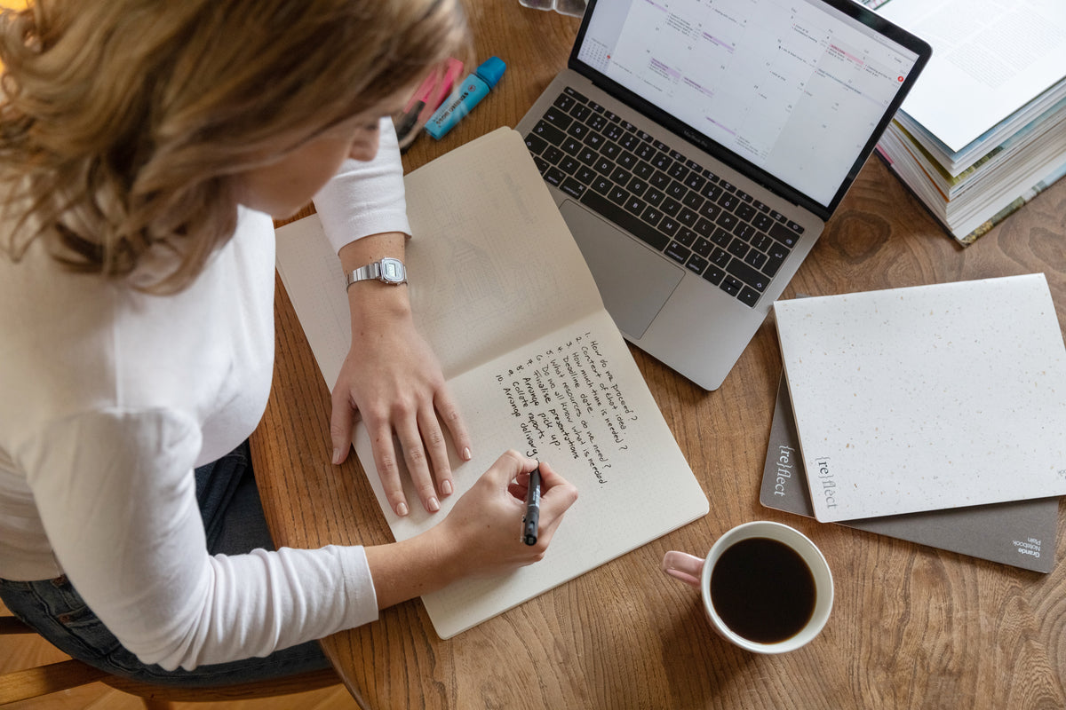 Person Writting Down Routine How writing things down could change your life…..? – Coffeenotes