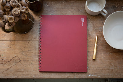 Crimson Monthly Planner 2027
