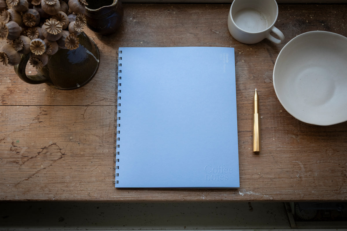 Marine Blue Monthly Planner 2027