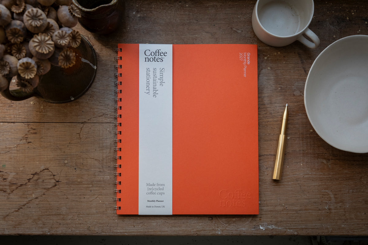 Orange Monthly Planner 2027