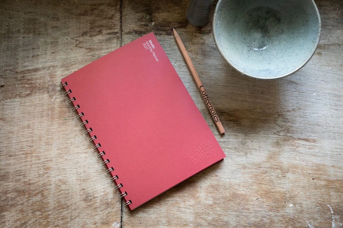 Crimson Monthly Planner 2027
