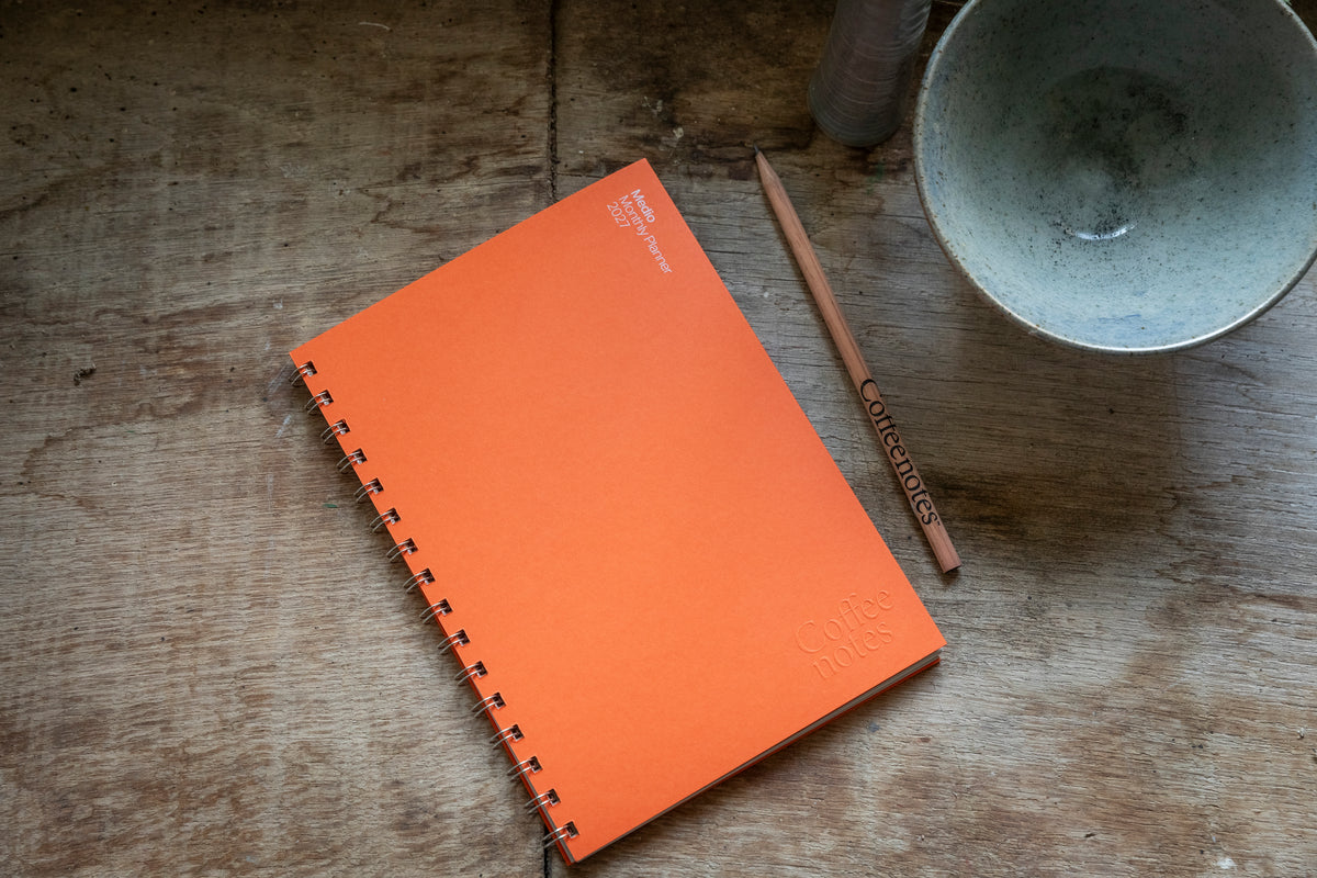 Orange Monthly Planner 2027