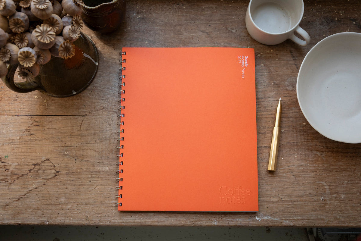 Orange Monthly Planner 2027