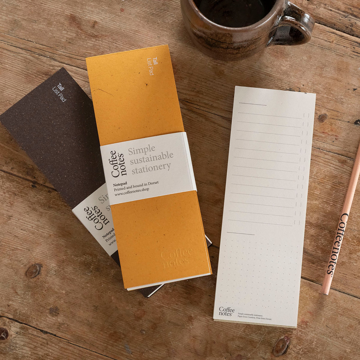 Coffeenotes - Sustainable Stationery | Recycled Coffee Cup Waste