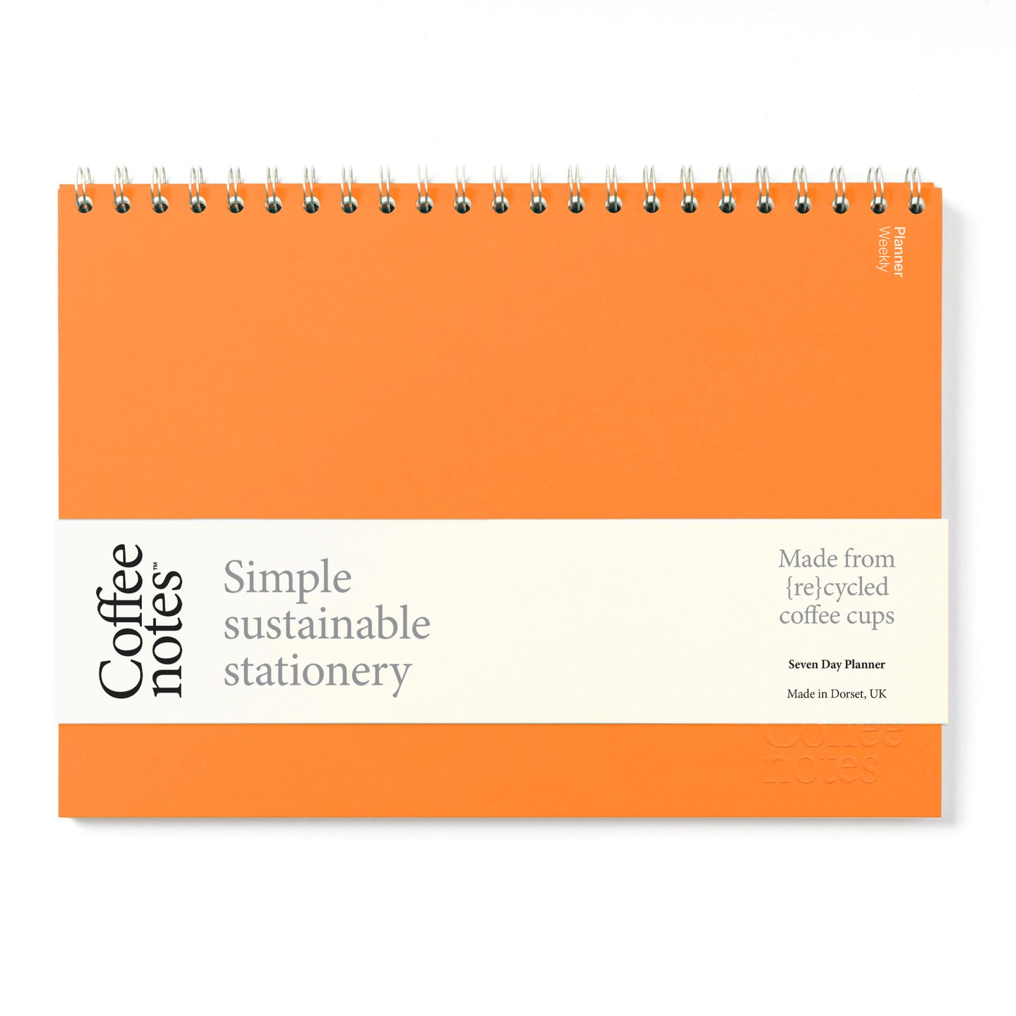 Orange Weekly Planner