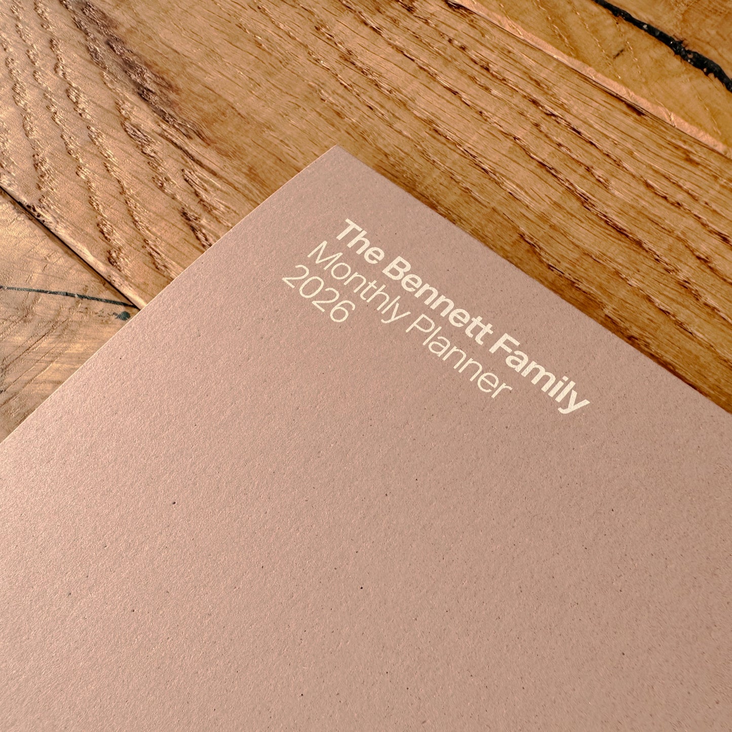 Almond Monthly Planner 2026