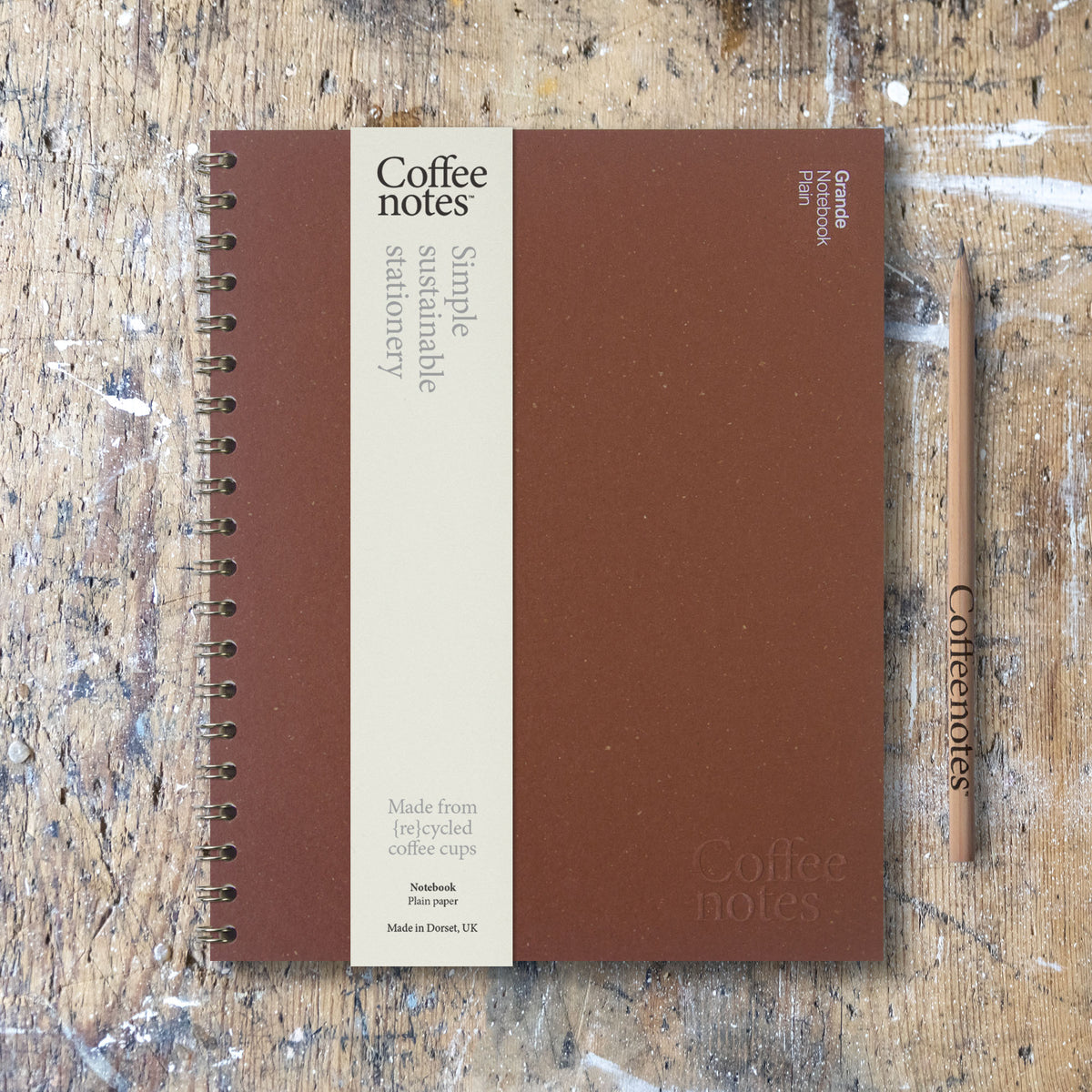 Ale Wirebound Notebook (Plain)