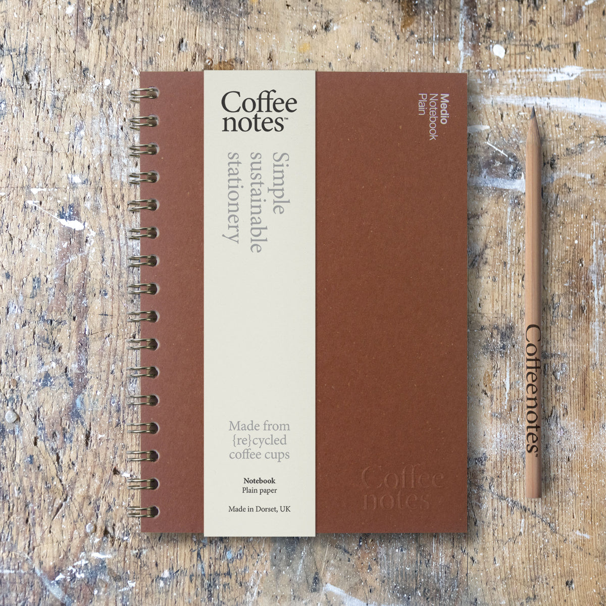 Ale Wirebound Notebook (Plain)
