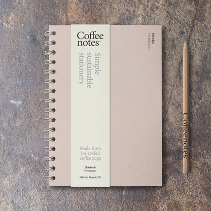 Blush Wirebound Notebook
