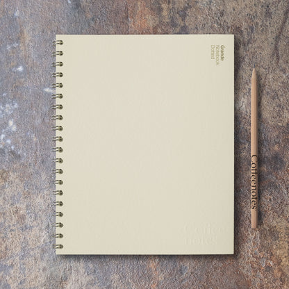 Creme Wirebound Notebook (Dotted)