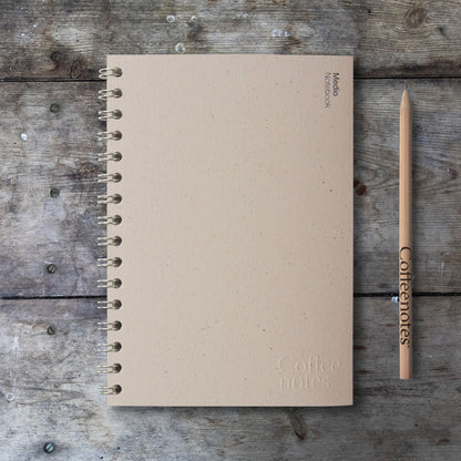 Cocoa Wirebound Notebook