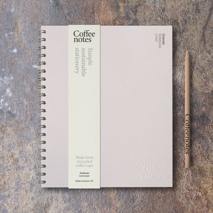 Grape Wirebound Notebook (Lined)