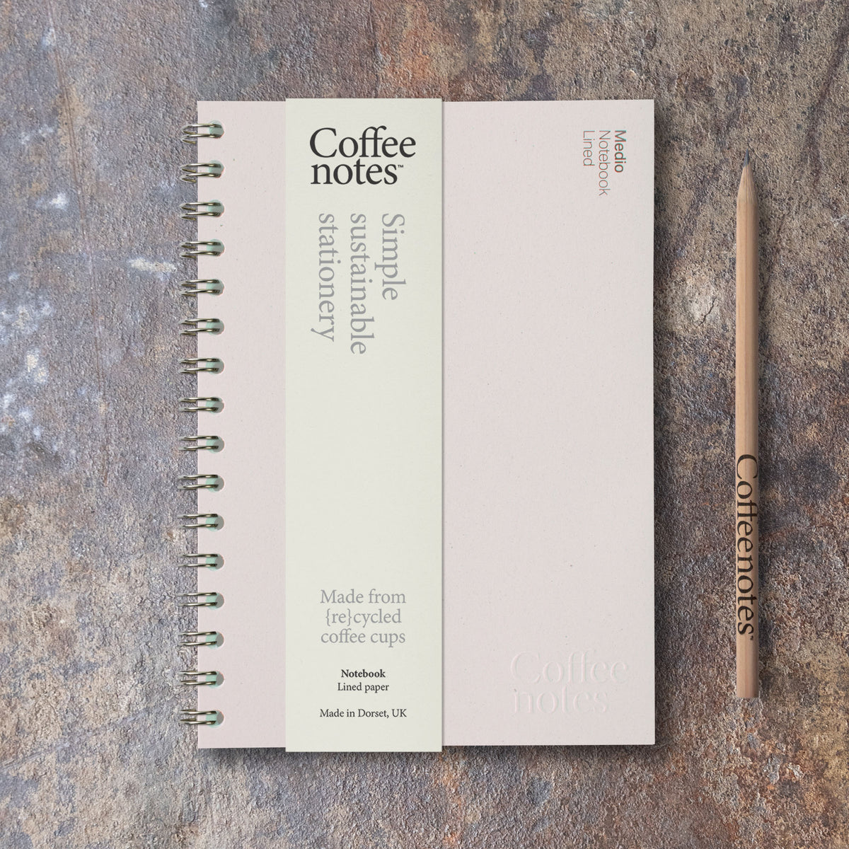 Grape Wirebound Notebook (Lined)