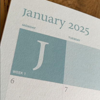 Espresso Monthly Planner 2025