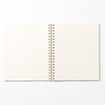 Cobalt Blue Wirebound Notebook (Lined)