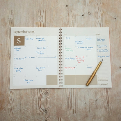 Espresso Monthly Planner 2026