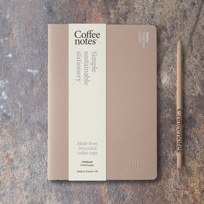 Almond Notebook (Dotted)