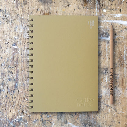 Olive Wirebound Notebook (Lined)