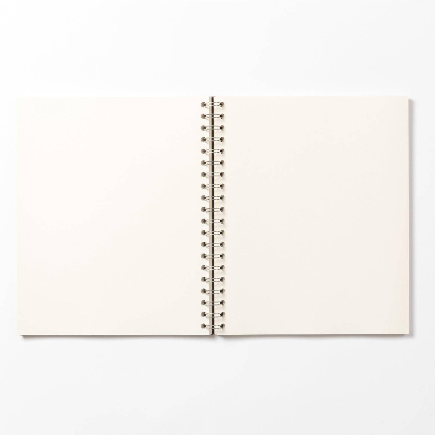 Deep Blue Wirebound Notebook (Plain)