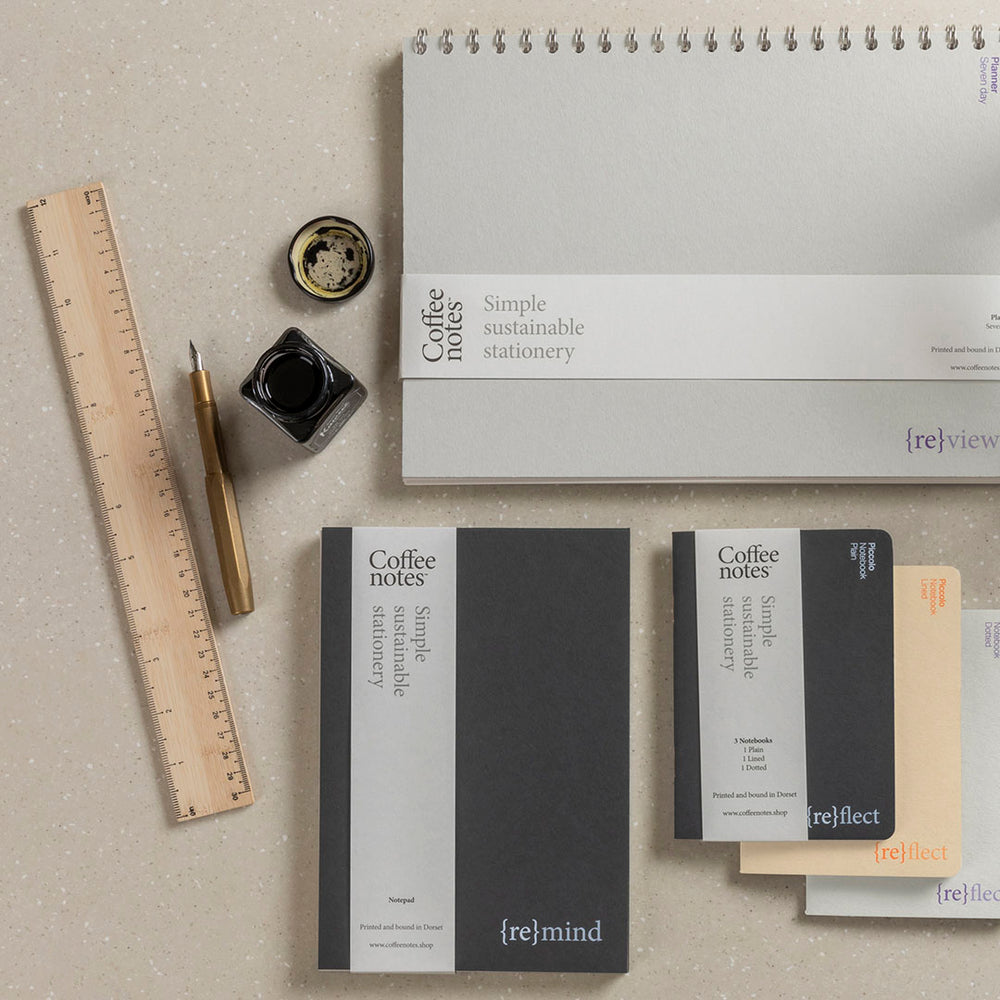 Coffeenotes - Sustainable Stationery | Recycled Coffee Cup Waste