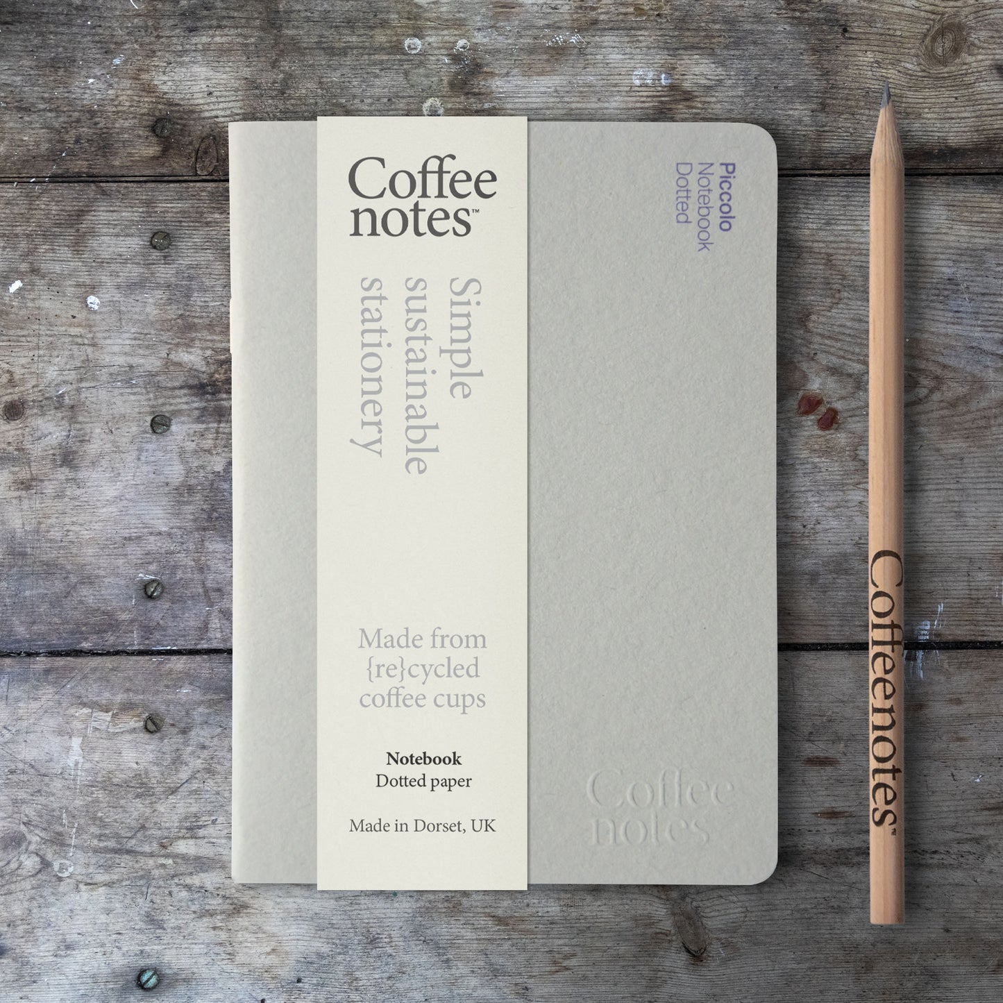 Grey Notebook (Dotted)