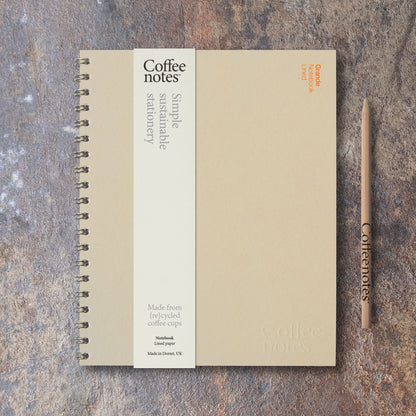 Kraft Wirebound Notebook (Lined)