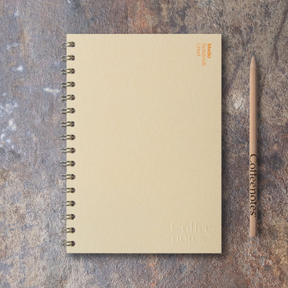 Kraft Wirebound Notebook (Lined)