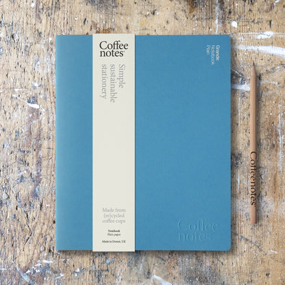 Deep Blue Notebook (Plain)