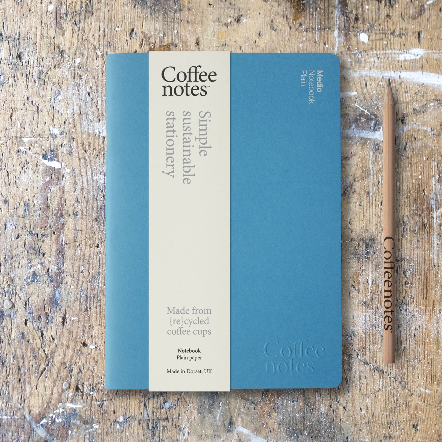 Deep Blue Notebook (Plain)