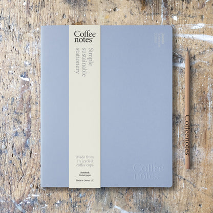 Marine Blue Notebook (Dotted)