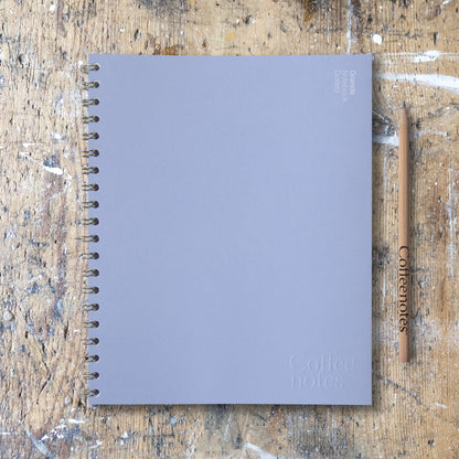 Marine Blue Wirebound Notebook (Dotted)