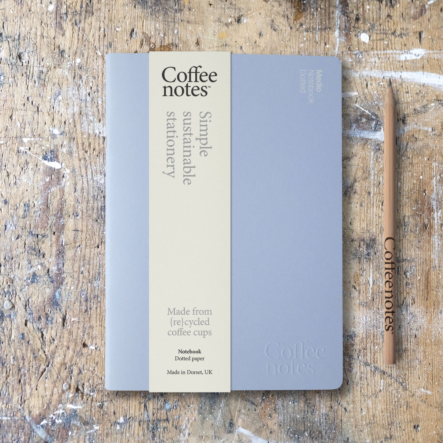 Marine Blue Notebook (Dotted)