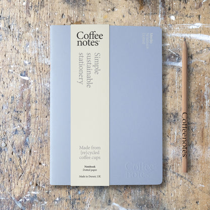 Marine Blue Notebook (Dotted)