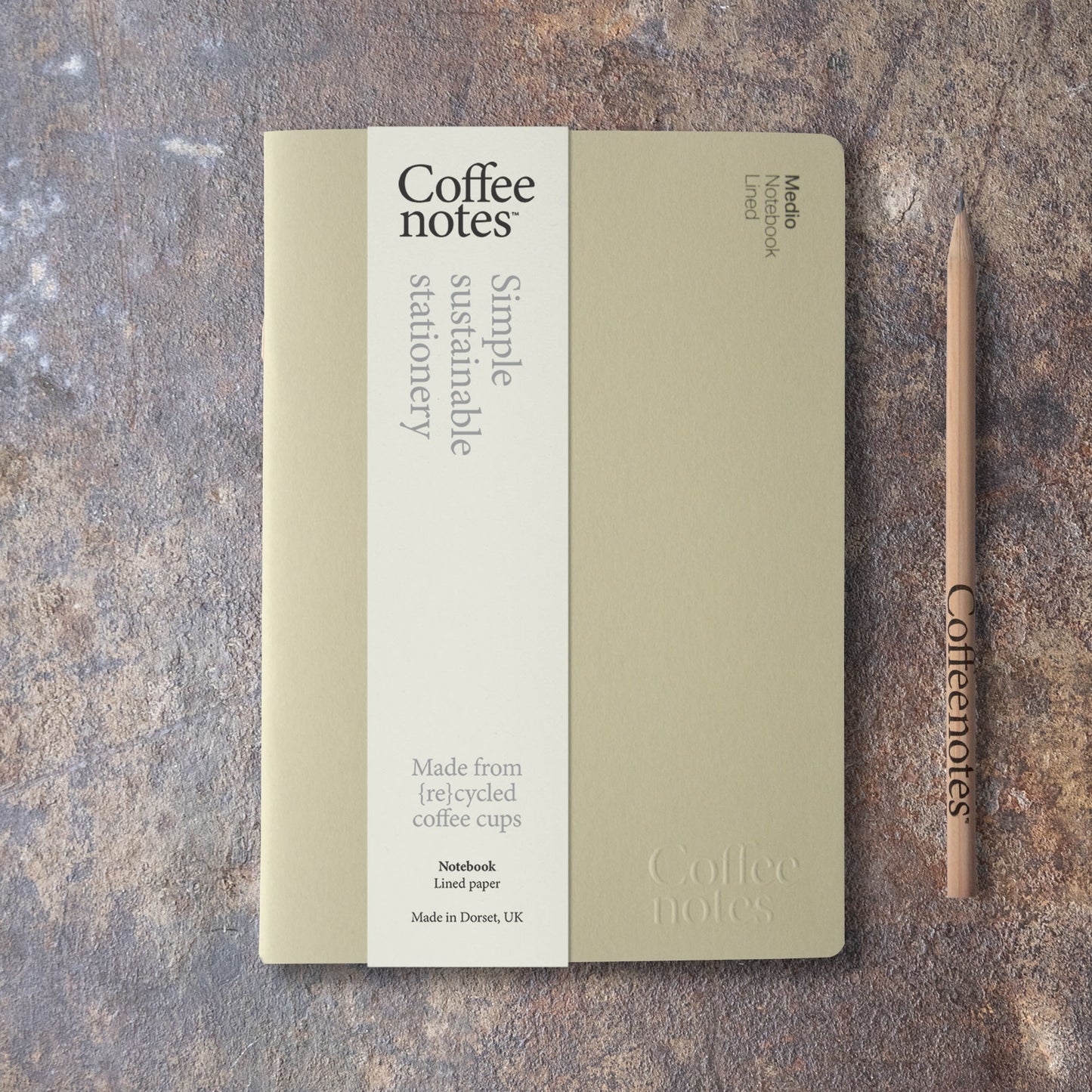 Camel Tweed Notebook (Lined)