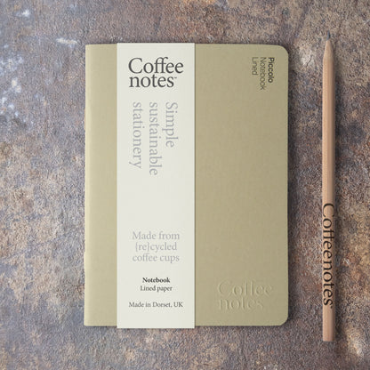 Camel Tweed Notebook (Lined)