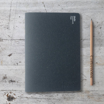 Navy Wool Notebook (Plain)