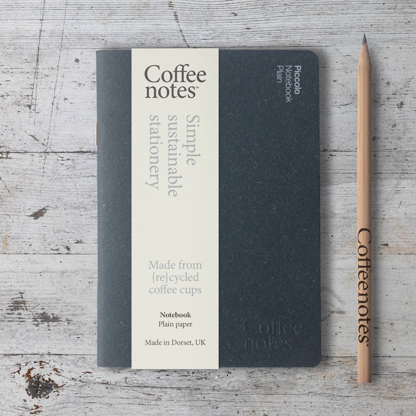 Navy Wool Notebook (Plain)