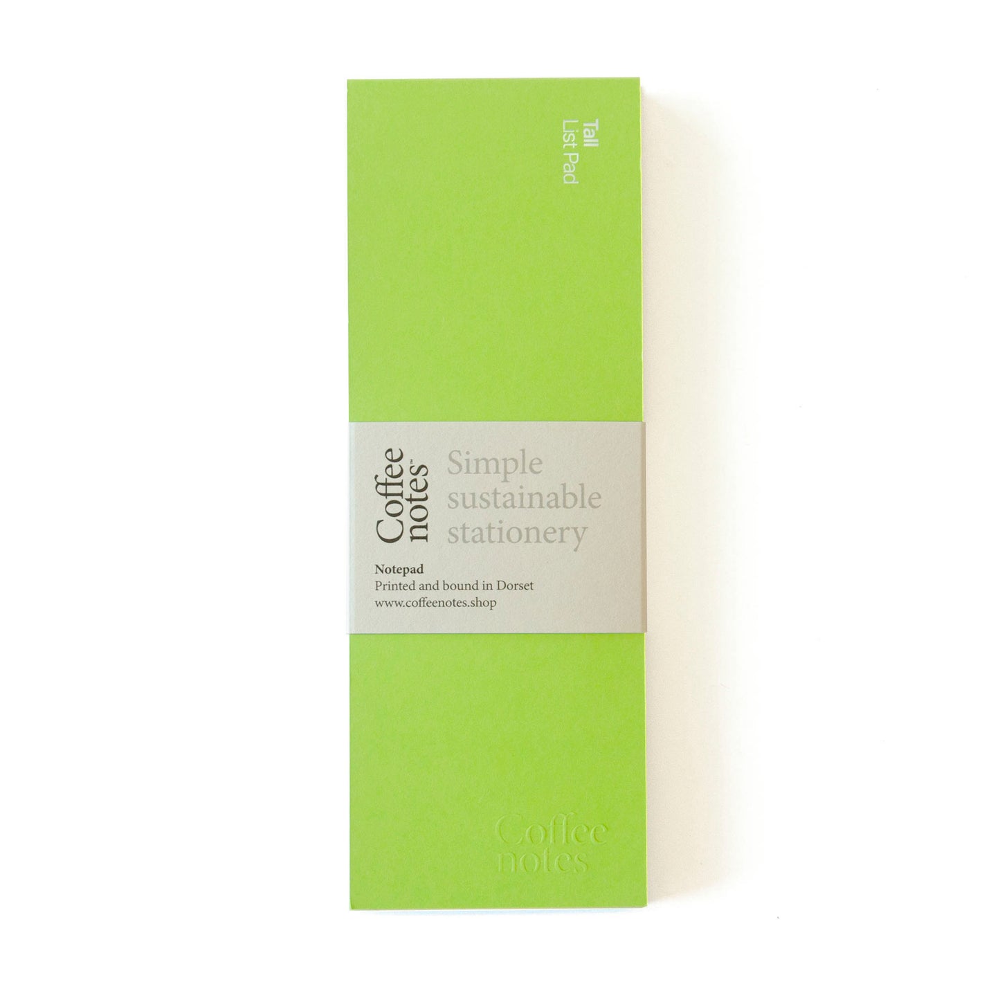 Lime Green List Pad