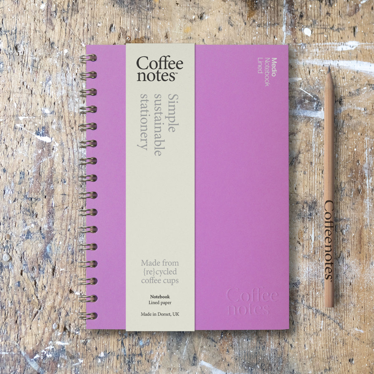 Lilac Wirebound Notebook (Lined)