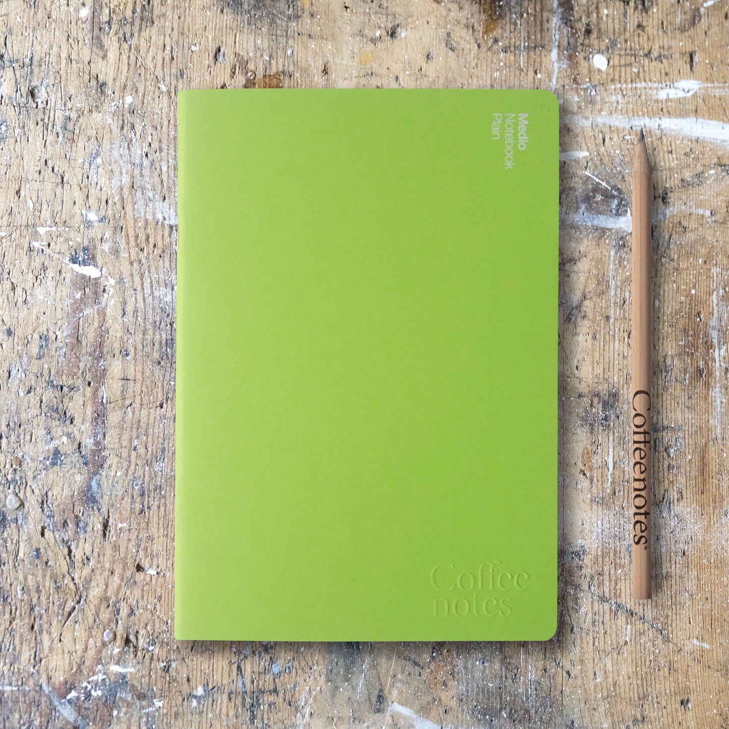 Lime Green Notebook (Plain)