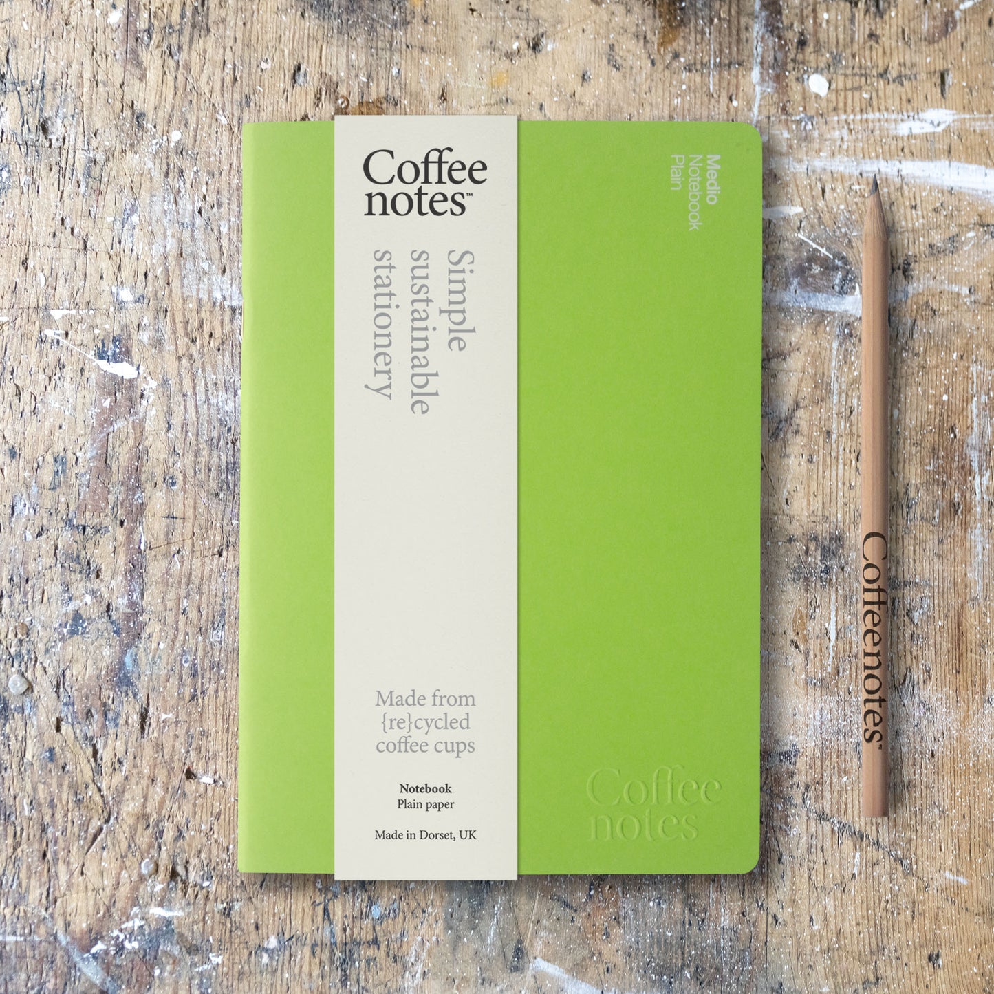 Lime Green Notebook (Plain)