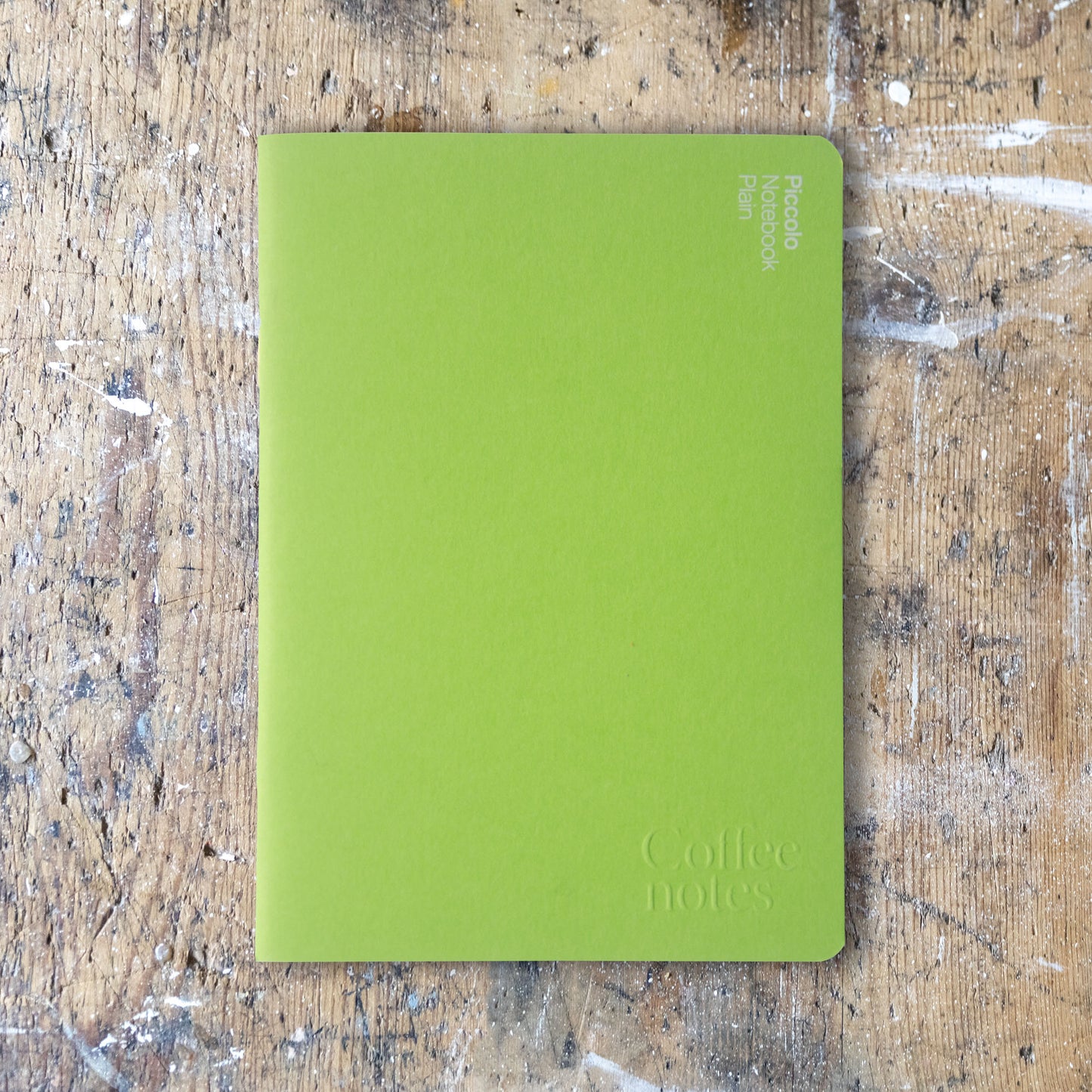 Lime Green Notebook (Plain)