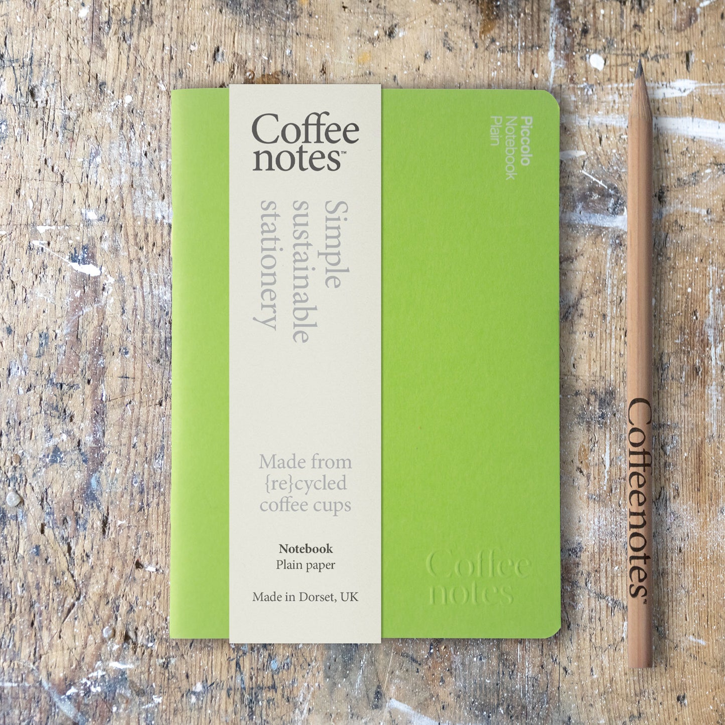 Lime Green Notebook (Plain)