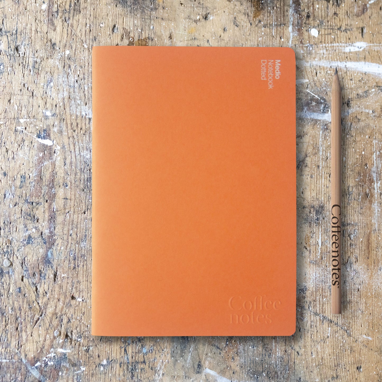 Orange Notebook (Dotted)