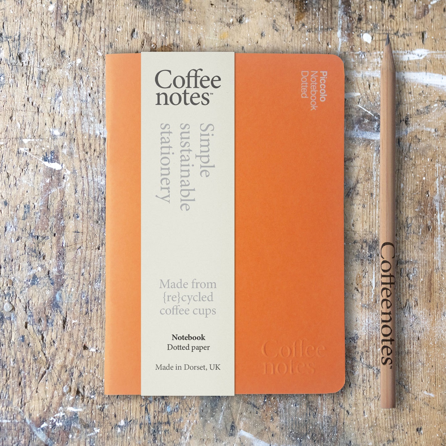 Orange Notebook (Dotted)