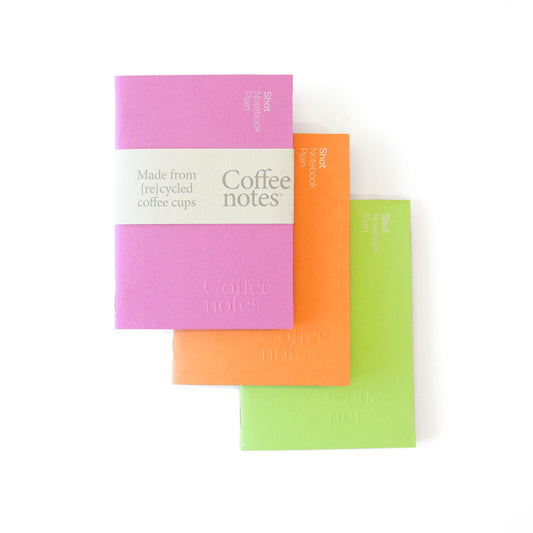 3 pack of shot notebook seconds