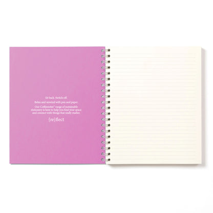 Lilac Wirebound Notebook (Lined)