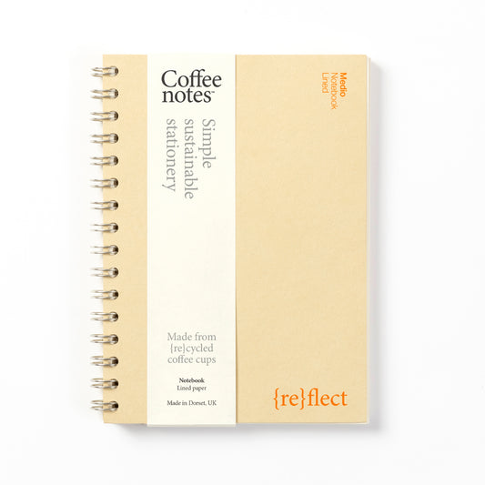 Kraft Wirebound Notebook (Lined)